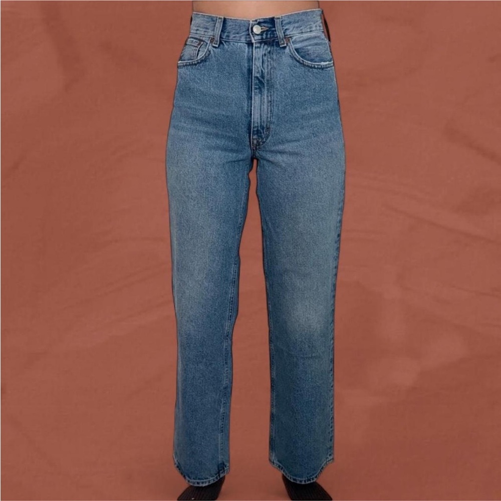 DAGMAR WIDE LEG DENIM JEANS